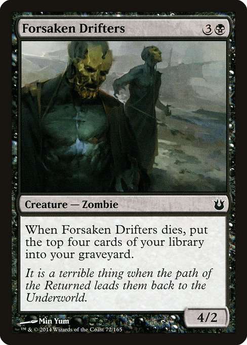 Forsaken Drifters - Born of the Gods #72 Magic: The Gathering card image