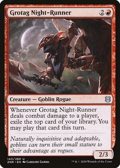 Grotag Night-Runner - Zendikar Rising #143