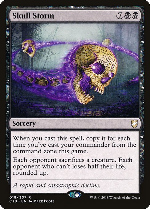 Skull Storm - Commander 2018 #18