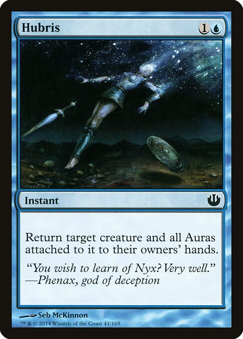 Hubris Journey into Nyx Magic: The Gathering card image