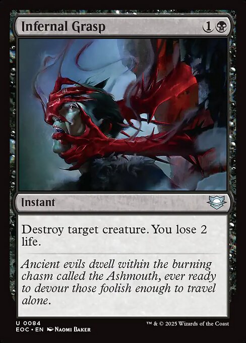 Infernal Grasp - Edge of Eternities Commander #84