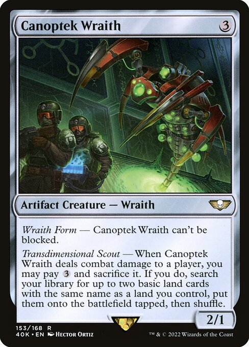 Canoptek Wraith - Warhammer 40,000 #153