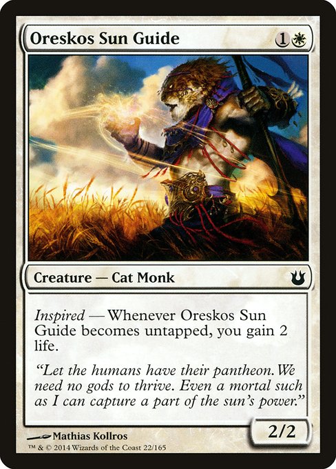 Oreskos Sun Guide - Born of the Gods #22