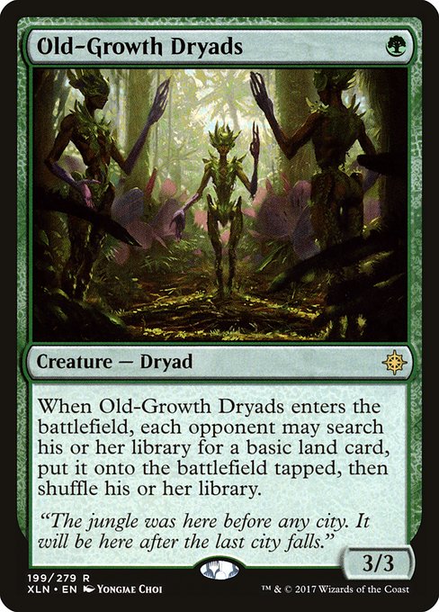 Old-Growth Dryads - Ixalan #199