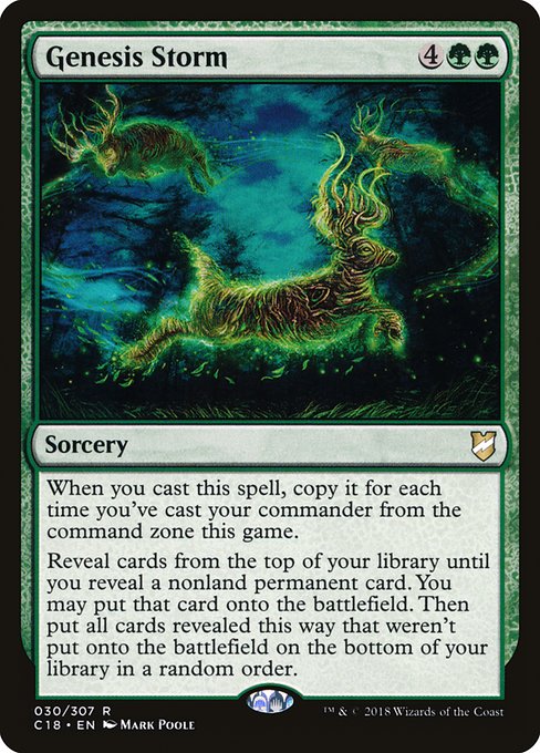 Genesis Storm - Commander 2018 #30