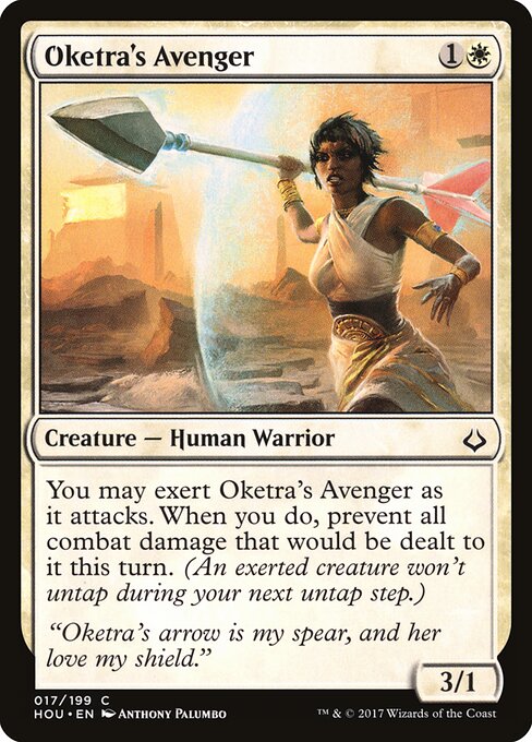 Oketra's Avenger Hour of Devastation Magic: The Gathering card image