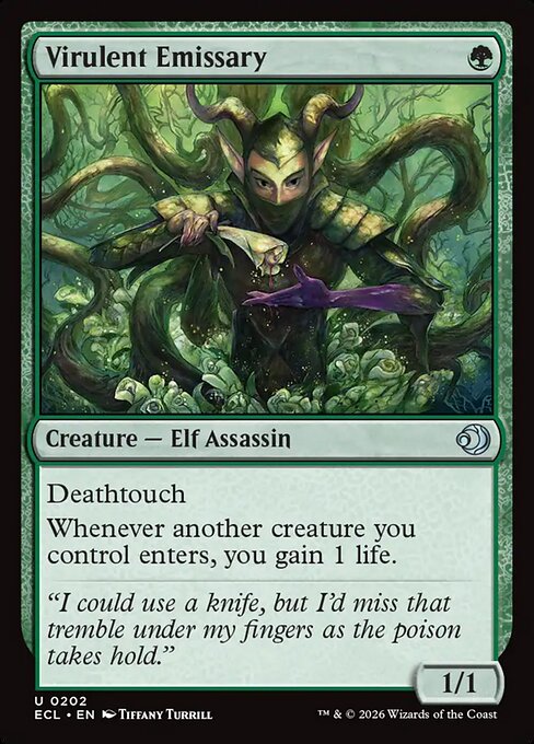 Virulent Emissary - Lorwyn Eclipsed #202