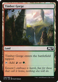 Timber Gorge - Core Set 2019 #258 Magic: The Gathering card image