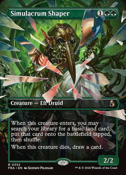 Simulacrum Shaper - Reality Fracture - Non-Foil