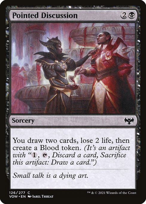 Pointed Discussion - Innistrad: Crimson Vow #126