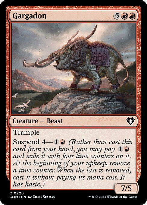 Gargadon - Commander Masters #226