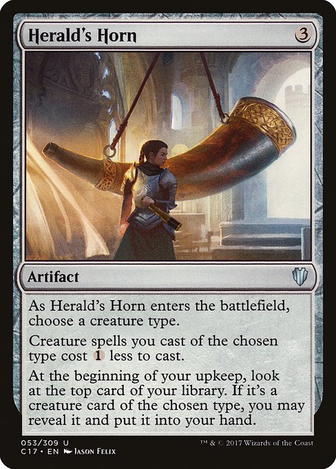 Herald's Horn - Commander 2017 #53