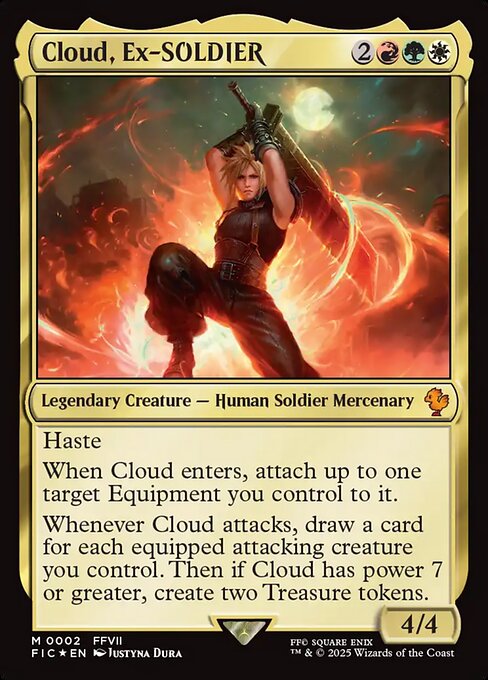 Cloud, Ex-SOLDIER - Final Fantasy Commander #2