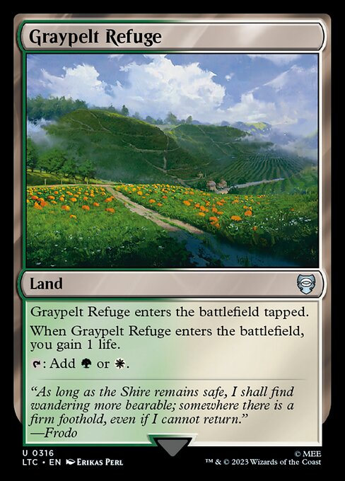 Graypelt Refuge - Tales of Middle-earth Commander #316
