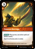 Cannon Barrage Riftbound card image