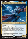 The Mighty Thor, Jane Foster Marvel Super Heroes Magic: The Gathering card image