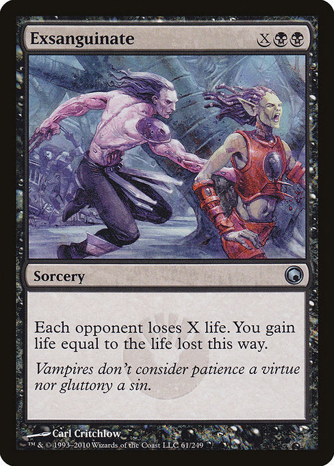 Exsanguinate - Scars of Mirrodin #61