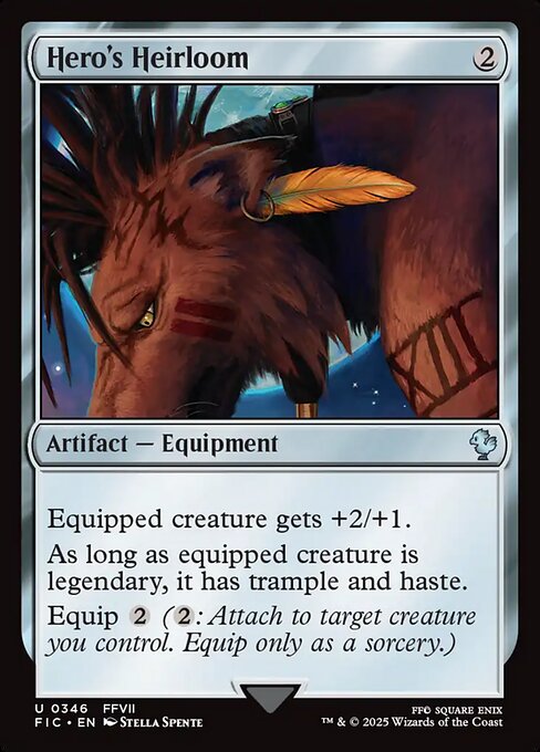 Hero's Heirloom - Final Fantasy Commander #346 Magic: The Gathering card image