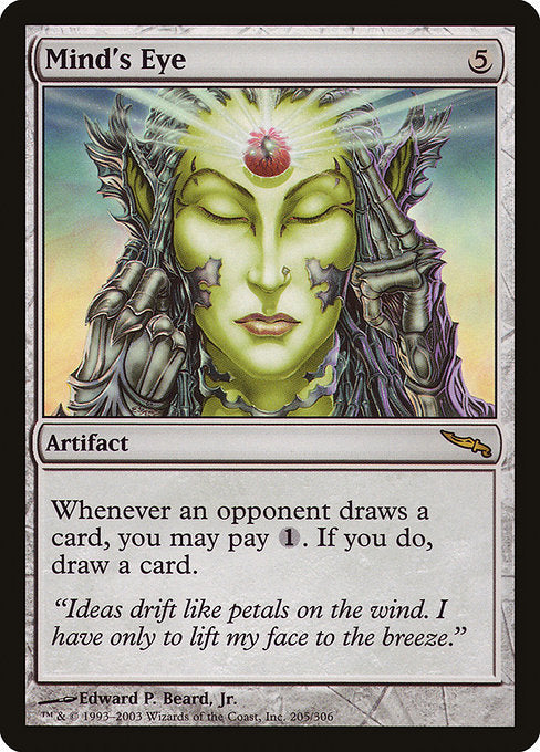 Mind's Eye - Mirrodin #205
