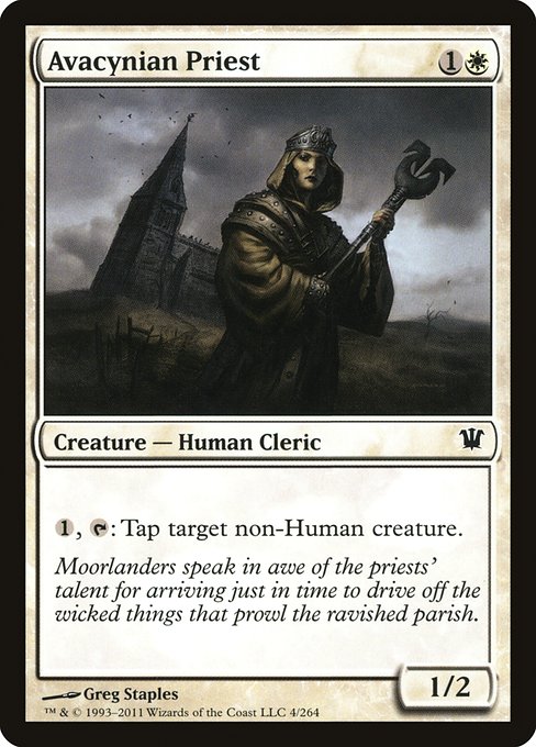 Avacynian Priest - Innistrad #4