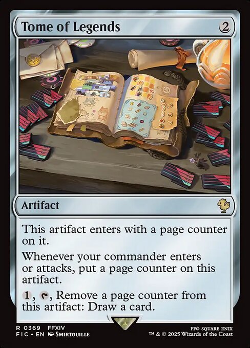 Tome of Legends Final Fantasy Commander Magic: The Gathering card image