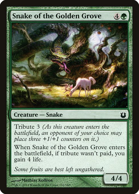 Snake of the Golden Grove - Born of the Gods #141