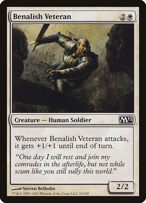 Benalish Veteran - Magic 2012 #10