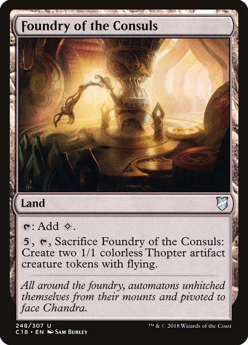 Foundry of the Consuls - Commander 2018 #248