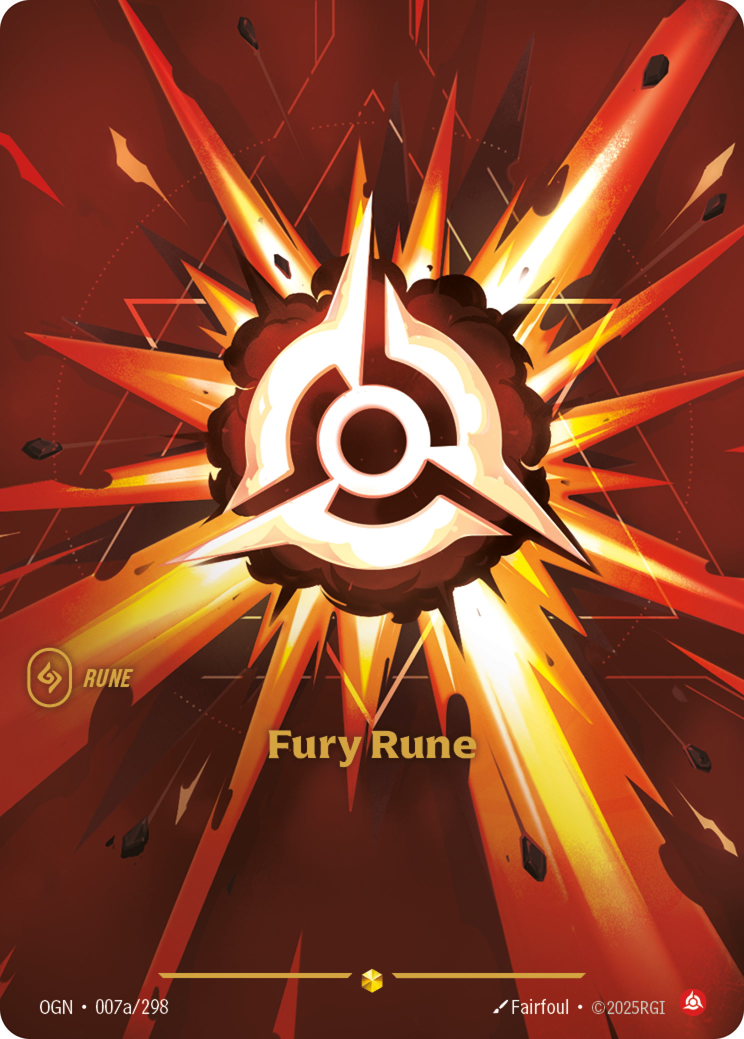 Fury Rune Riftbound card image