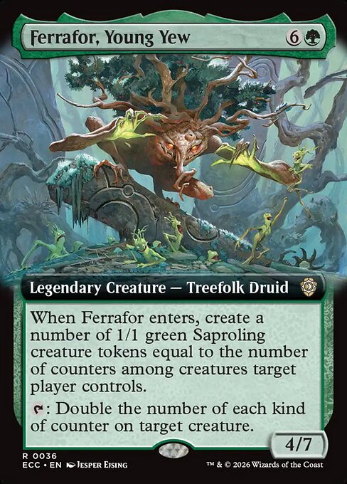 Ferrafor, Young Yew - Lorwyn Eclipsed Commander #36