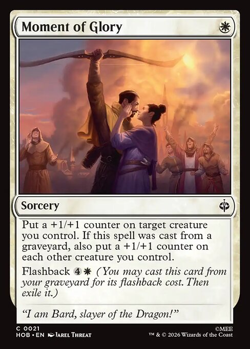 Moment of Glory HOB 21