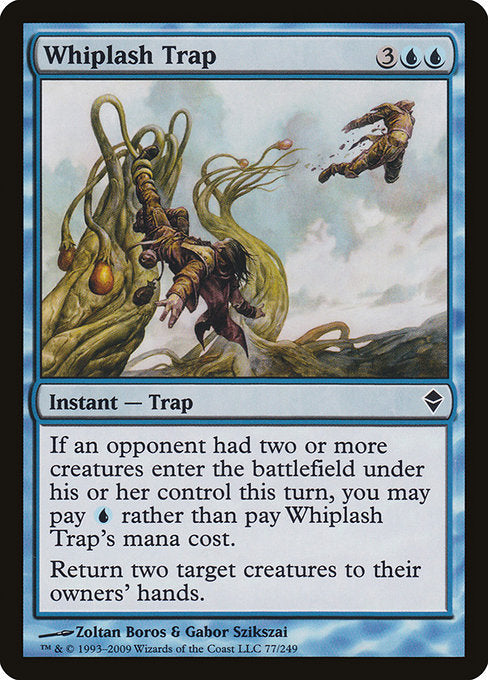 Whiplash Trap - Zendikar #77