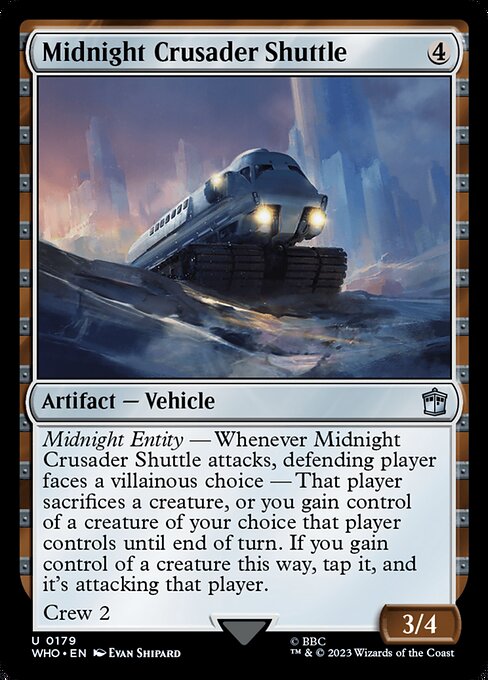Midnight Crusader Shuttle - Doctor Who #179