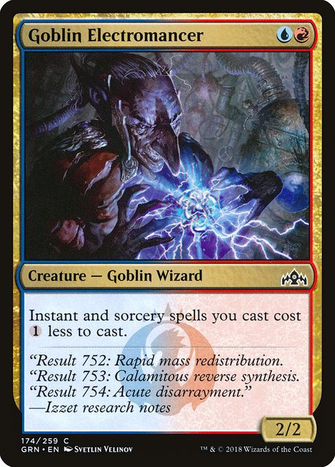 Goblin Electromancer - Guilds of Ravnica #174