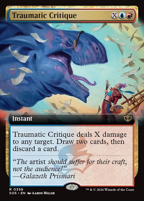 Traumatic Critique - Secrets of Strixhaven #358