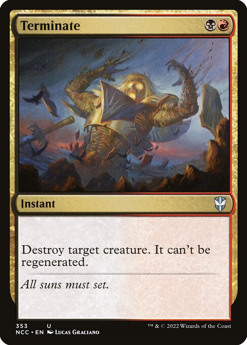 Terminate - New Capenna Commander #353