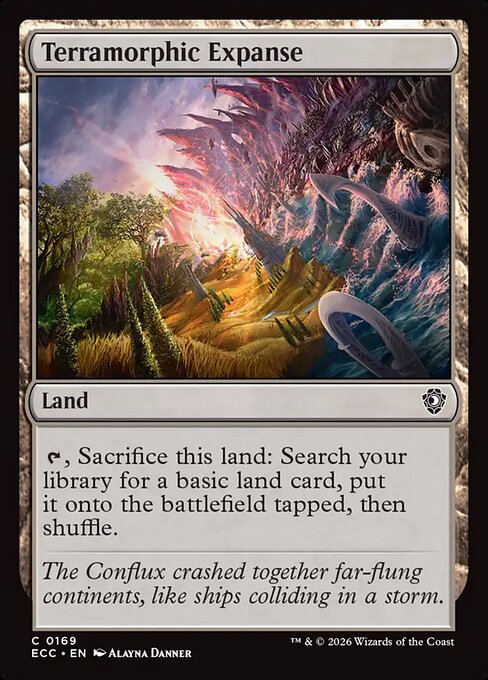 Terramorphic Expanse - Lorwyn Eclipsed Commander #169