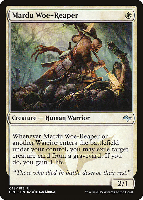 Mardu Woe-Reaper - Fate Reforged #18