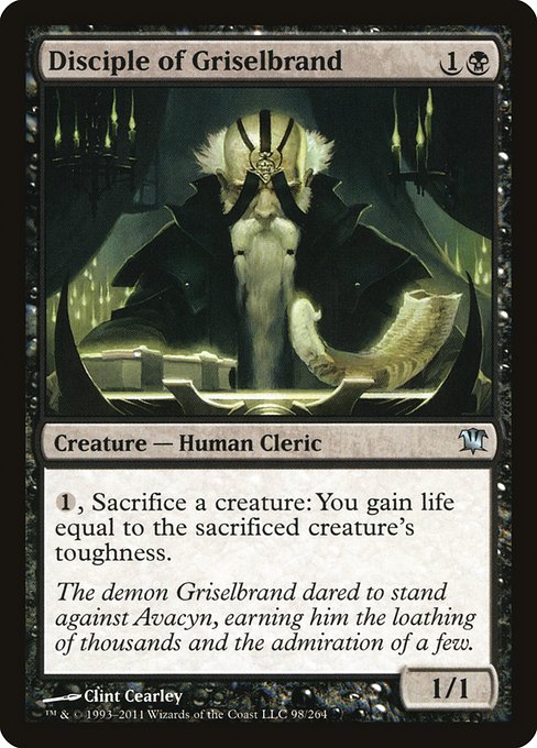 Disciple of Griselbrand - Innistrad #98