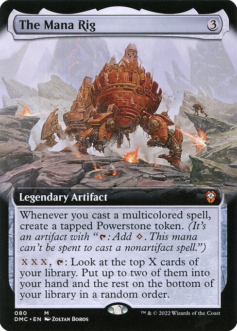 The Mana Rig - Dominaria United Commander #80 (Foil)