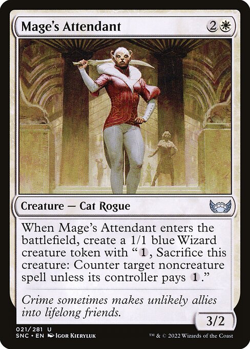 Mage's Attendant - Streets of New Capenna #21