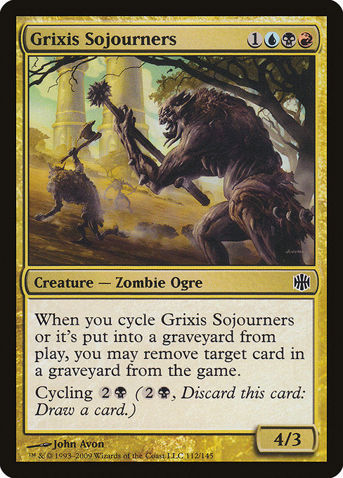 Grixis Sojourners - Alara Reborn #112