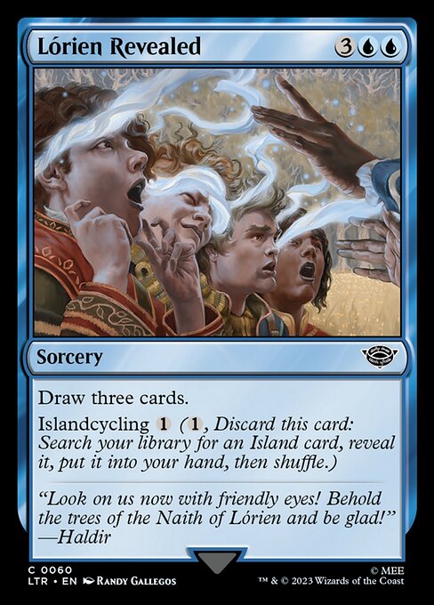 L√≥rien Revealed The Lord of the Rings: Tales of Middle-earth Magic: The Gathering card image