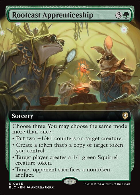 Rootcast Apprenticeship - Bloomburrow Commander #65
