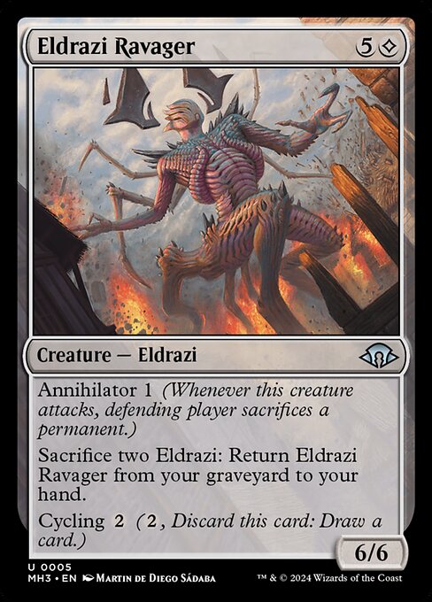 Eldrazi Ravager - Modern Horizons 3 #5