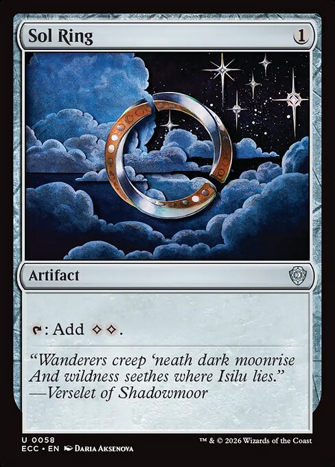 Sol Ring - Lorwyn Eclipsed Commander #58