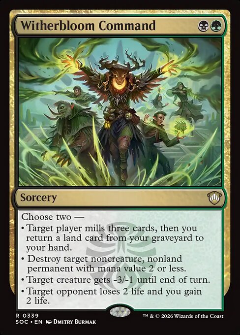Witherbloom Command - Secrets of Strixhaven Commander #339