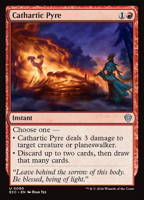 Cathartic Pyre - Lorwyn Eclipsed Commander #90