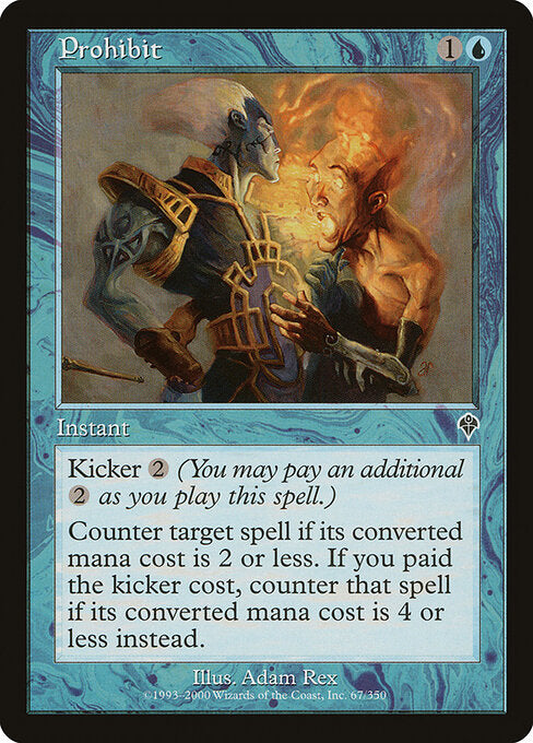 Prohibit Invasion Magic: The Gathering card image