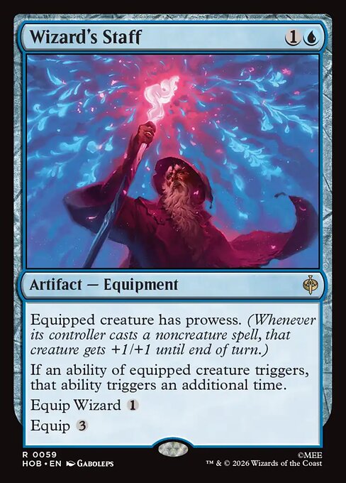 Wizard's Staff HOB 59